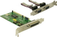 Delock 1x Parallel & 2x Serial - PCI card (89004)